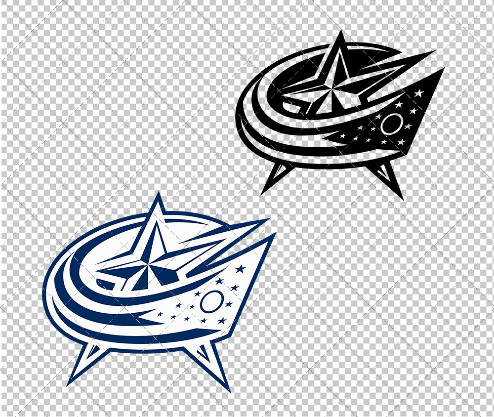 Columbus Blue Jackets Concept 2007 010, Svg, Dxf, Eps, Png - SvgShopArt