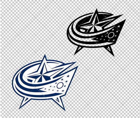 Columbus Blue Jackets Concept 2007 010, Svg, Dxf, Eps, Png - SvgShopArt