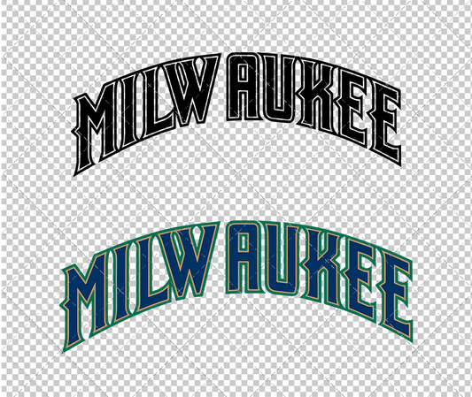 Milwaukee Brewers Jersey 1997 002, Svg, Dxf, Eps, Png - SvgShopArt