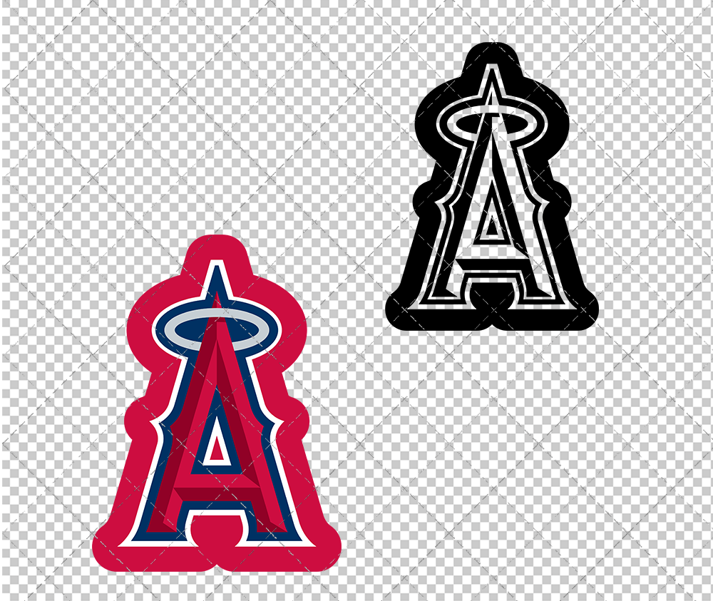 Los Angeles Angels Concept 2017 002, Svg, Dxf, Eps, Png - SvgShopArt