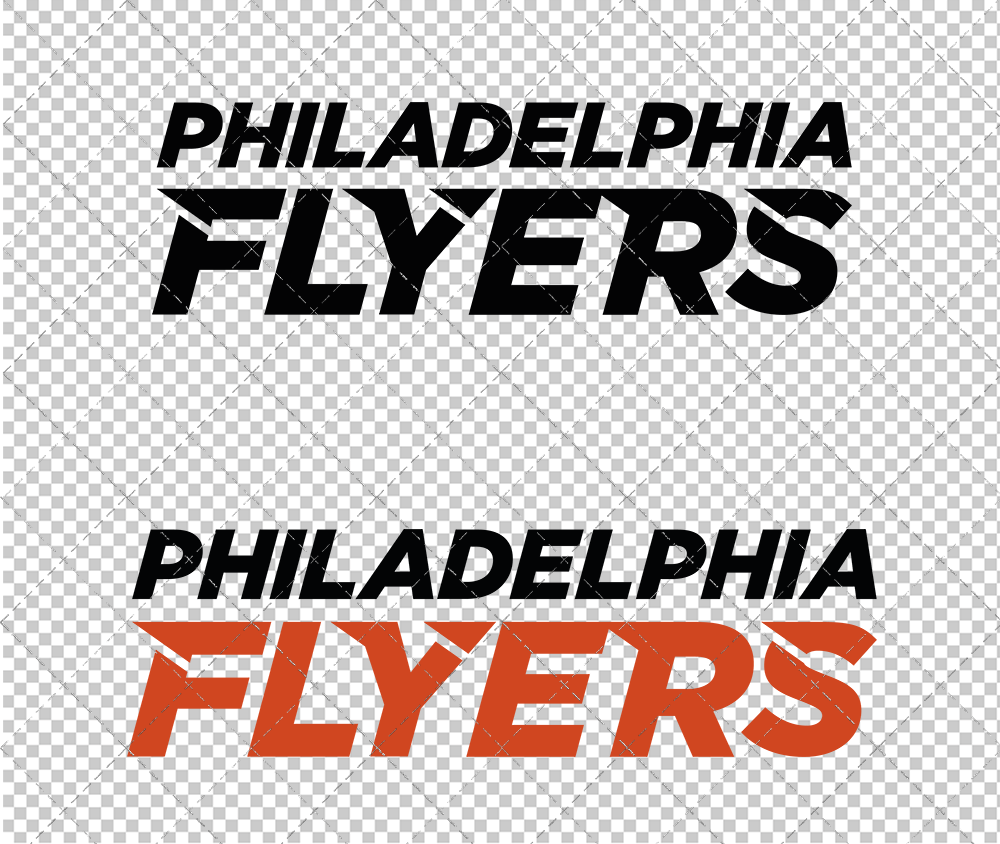 Philadelphia Flyers Wordmark 2023, Svg, Dxf, Eps, Png - SvgShopArt