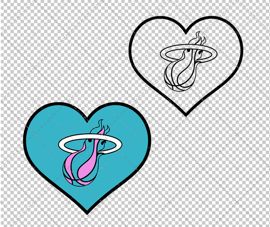 Miami Heat Vice Concept 2017 004, Svg, Dxf, Eps, Png - SvgShopArt