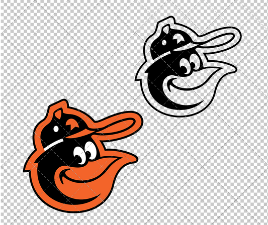 Baltimore Orioles Alternate 1975, Svg, Dxf, Eps, Png - SvgShopArt