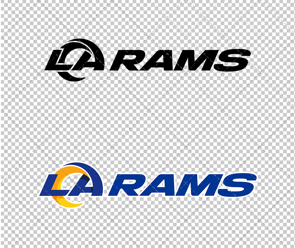 Los Angeles Rams Wordmark 2020 004, Svg, Dxf, Eps, Png - SvgShopArt