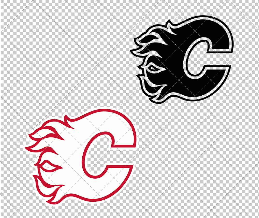 Calgary Flames Concept 2020 005, Svg, Dxf, Eps, Png - SvgShopArt