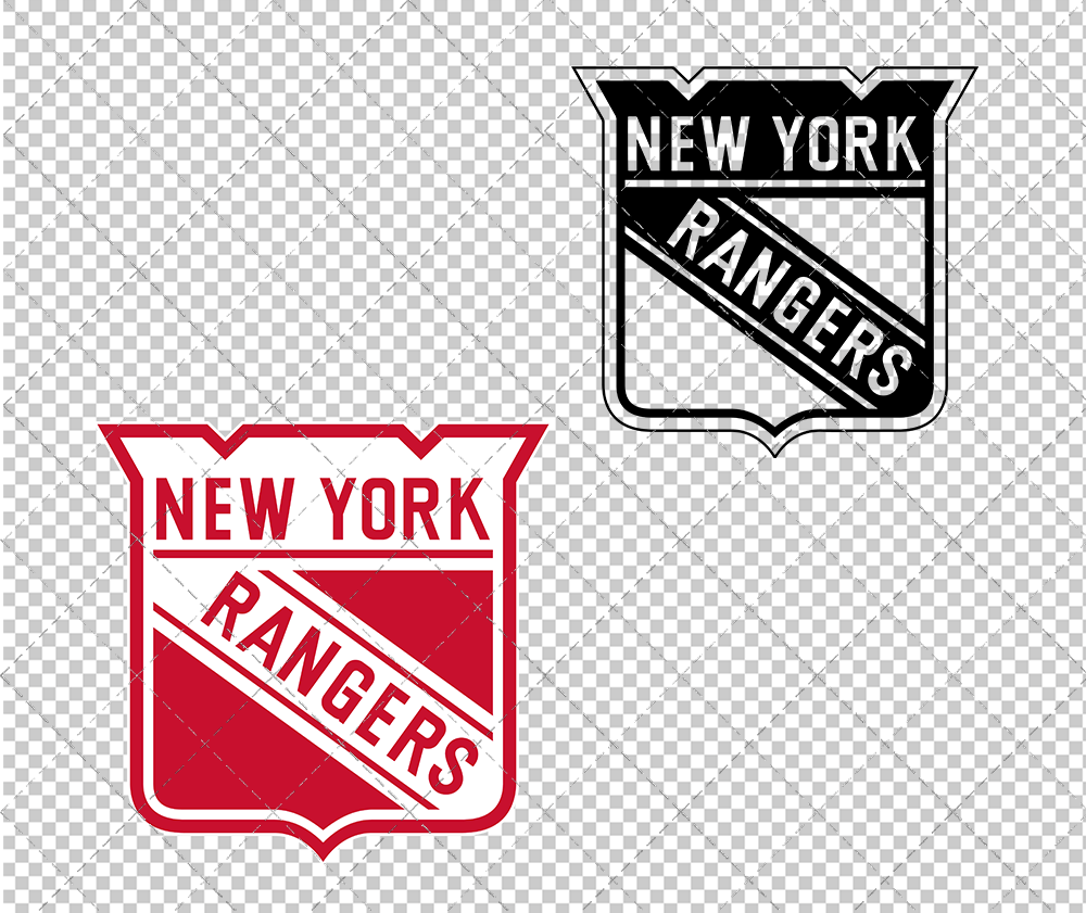 New York Rangers Concept 1999 007, Svg, Dxf, Eps, Png - SvgShopArt