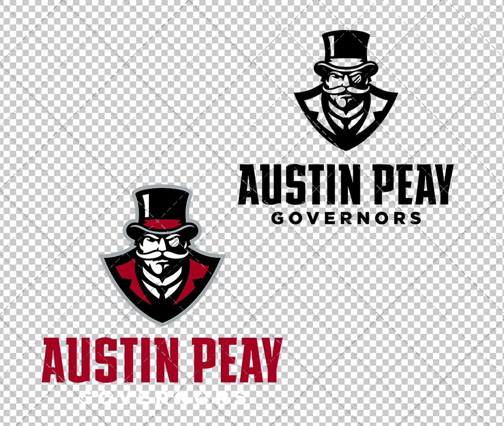 Austin Peay Governors Alternate 2014 007, Svg, Dxf, Eps, Png - SvgShopArt