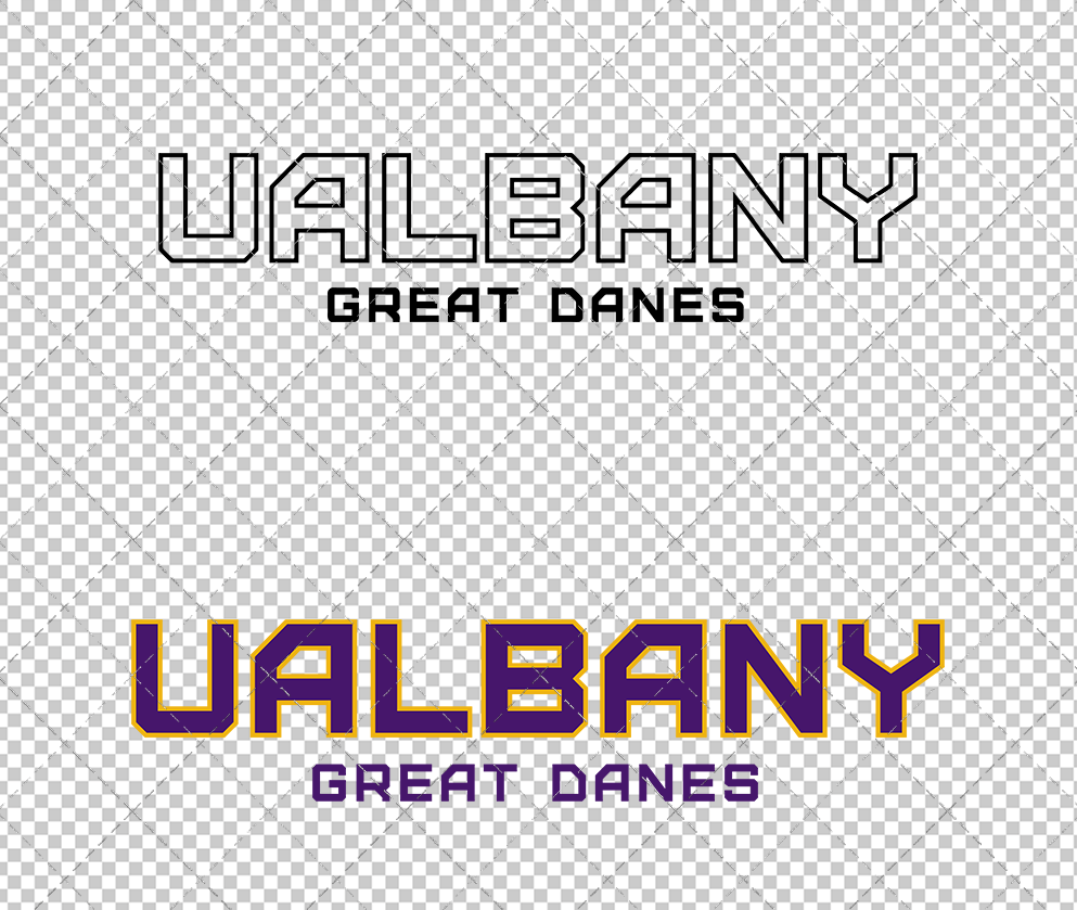 Albany Great Danes Wordmark 2020, Svg, Dxf, Eps, Png - SvgShoprt