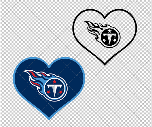 Tennessee Titans Concept 1999, Svg, Dxf, Eps, Png - SvgShopArt