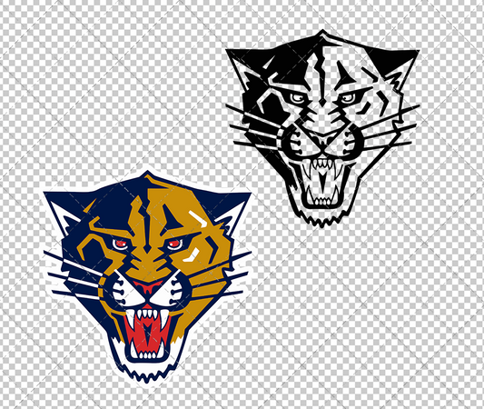 Florida Panthers Concept 1999, Svg, Dxf, Eps, Png - SvgShopArt