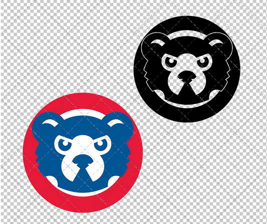 Chicago Cubs Alternate 1994, Svg, Dxf, Eps, Png - SvgShopArt