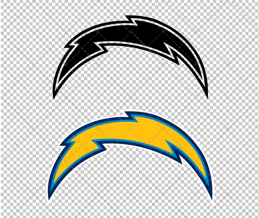 Los Angeles Chargers 2017, Svg, Dxf, Eps, Png - SvgShopArt