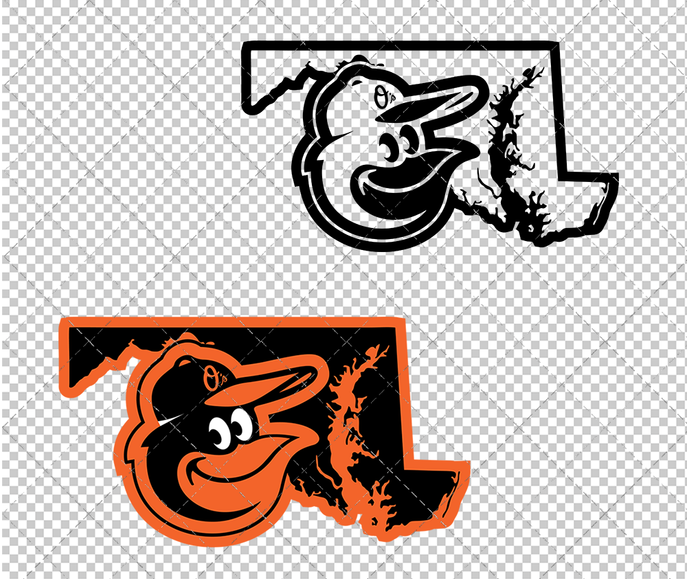 Baltimore Orioles Concept 2012 0003, Svg, Dxf, Eps, Png - SvgShopArt