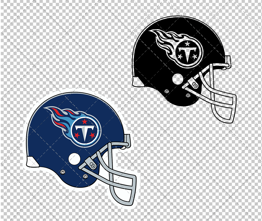 Tennessee Titans Helmet 2018, Svg, Dxf, Eps, Png - SvgShopArt