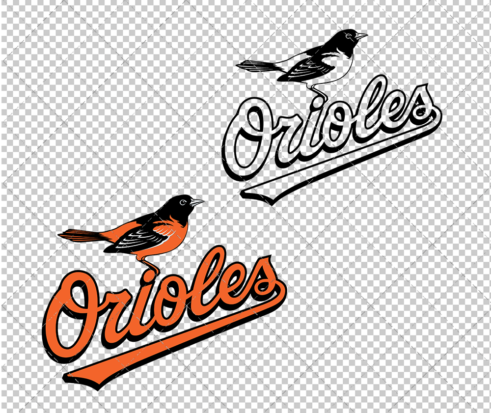 Baltimore Orioles 2009, Svg, Dxf, Eps, Png - SvgShopArt