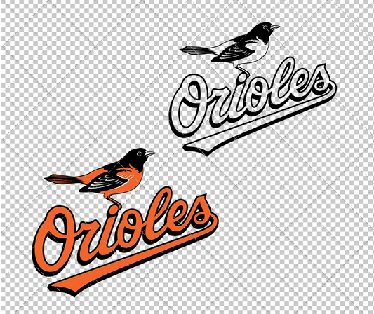 Baltimore Orioles 2009, Svg, Dxf, Eps, Png - SvgShopArt