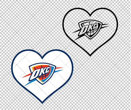 Oklahoma City Thunder Concept 2008, Svg, Dxf, Eps, Png - SvgShopArt