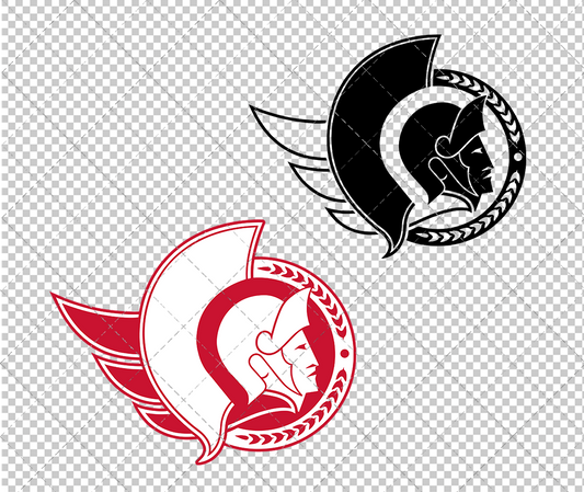 Ottawa Senators Concept 2020 004, Svg, Dxf, Eps, Png - SvgShopArt