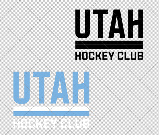 Utah Hockey Club Alternate 2024 002, Svg, Dxf, Eps, Png - SvgShopArt