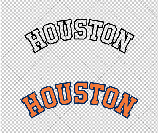 Houston Astros Jersey 1971, Svg, Dxf, Eps, Png - SvgShopArt