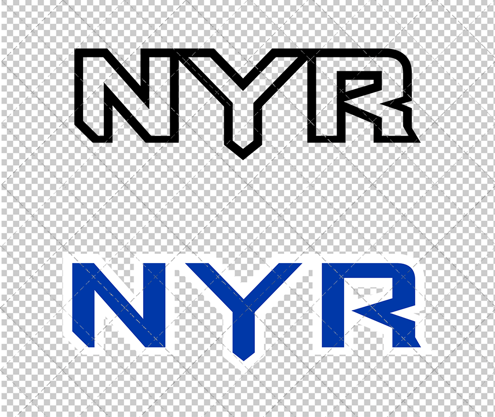 New York Rangers Concept 1996 003, Svg, Dxf, Eps, Png - SvgShopArt