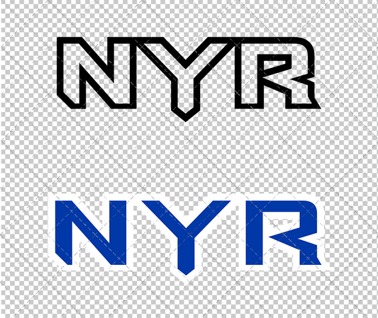 New York Rangers Concept 1996 003, Svg, Dxf, Eps, Png - SvgShopArt