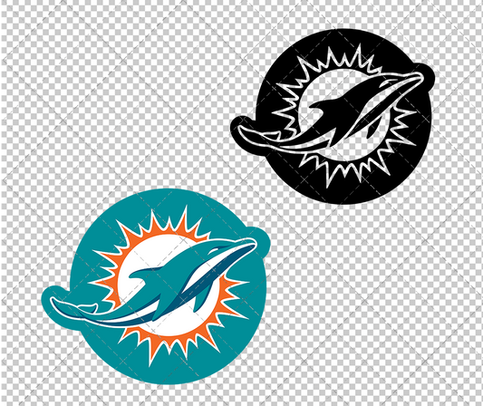 Miami Dolphins Concept 2018 002, Svg, Dxf, Eps, Png - SvgShopArt