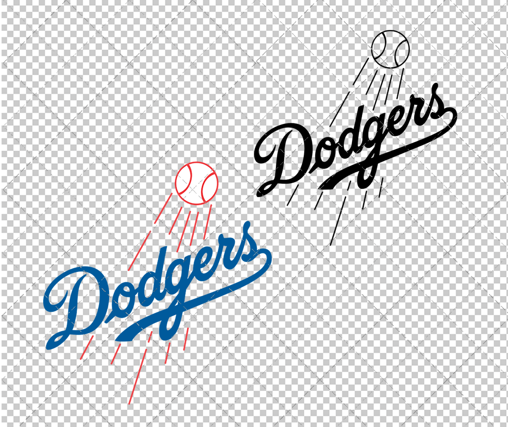 Los Angeles Dodgers 1979, Svg, Dxf, Eps, Png - SvgShopArt