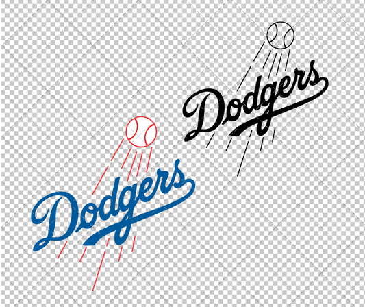 Los Angeles Dodgers 1979, Svg, Dxf, Eps, Png - SvgShopArt