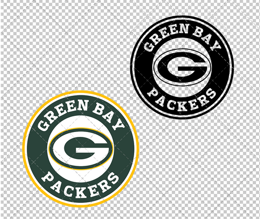 Green Bay Packers Circle 2006 003, Svg, Dxf, Eps, Png - SvgShopArt