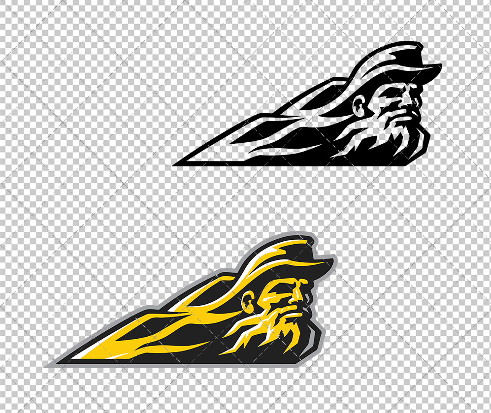 Appalachian State Mountaineers Alternate 1999 003, Svg, Dxf, Eps, Png - SvgShopArt