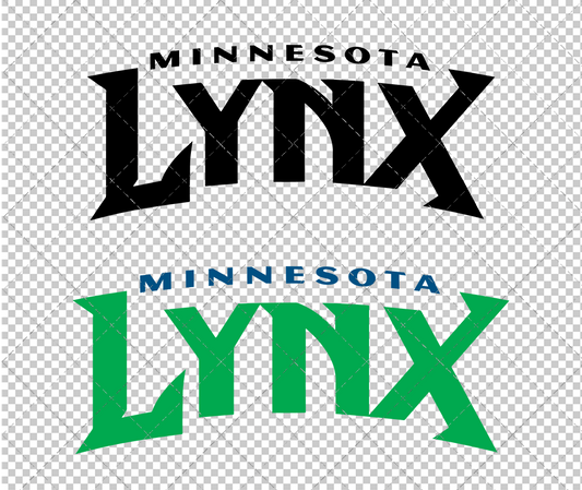 Minnesota Lynx Wordmark 1999, Svg, Dxf, Eps, Png - SvgShopArt