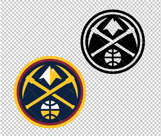 Denver Nuggets Alternate 2018, Svg, Dxf, Eps, Png - SvgShopArt