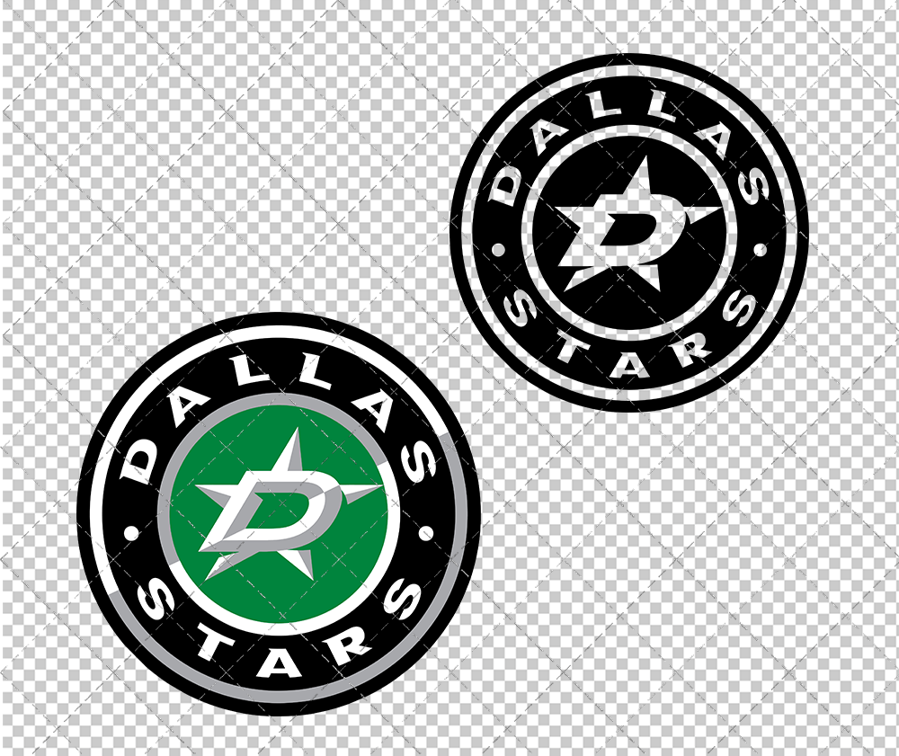 Dallas Stars Alternate 2021 002, Svg, Dxf, Eps, Png - SvgShopArt