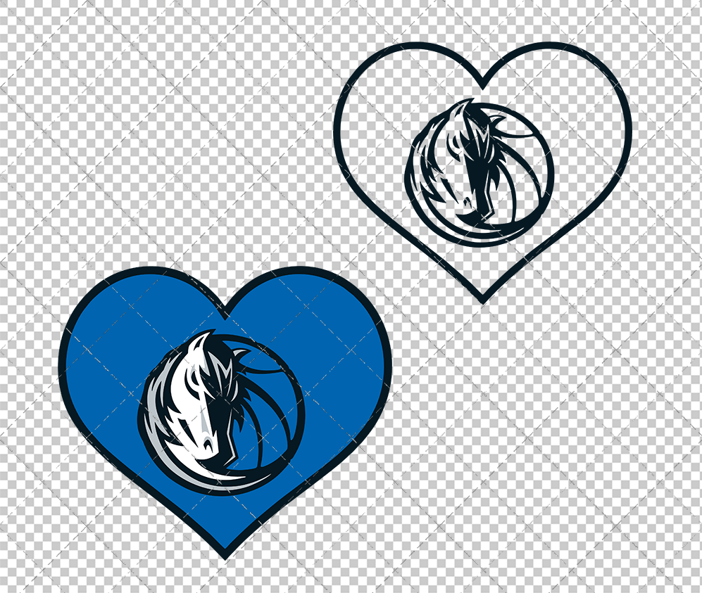 Dallas Mavericks Concept 2017, Svg, Dxf, Eps, Png - SvgShopArt