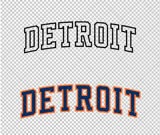 Detroit Tigers Jersey 1972, Svg, Dxf, Eps, Png - SvgShopArt