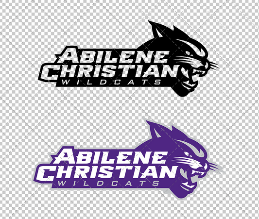 Abilene Christian Wildcats Alternate 2013, Svg, Dxf, Eps, Png - SvgShopArt