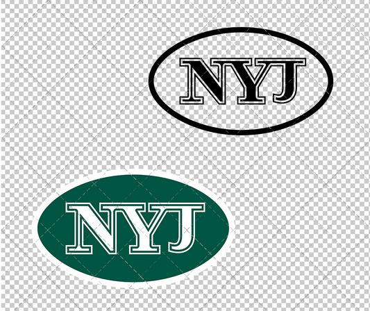 New York Jets Alternate 1998, Svg, Dxf, Eps, Png - SvgShopArt