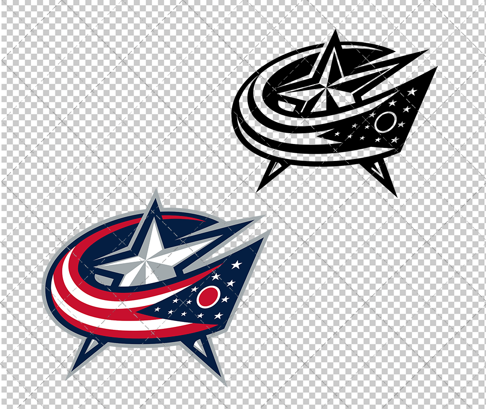 Columbus Blue Jackets 2007, Svg, Dxf, Eps, Png - SvgShopArt