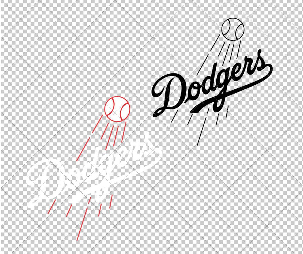 Los Angeles Dodgers Secondary 1979, Svg, Dxf, Eps, Png - SvgShopArt