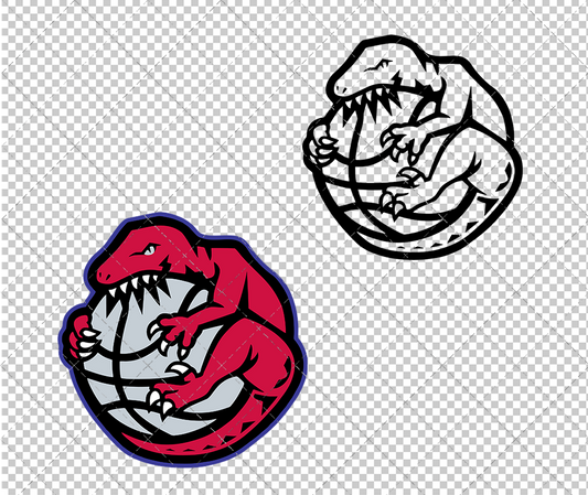 Toronto Raptors Alternate 1995 003, Svg, Dxf, Eps, Png - SvgShopArt