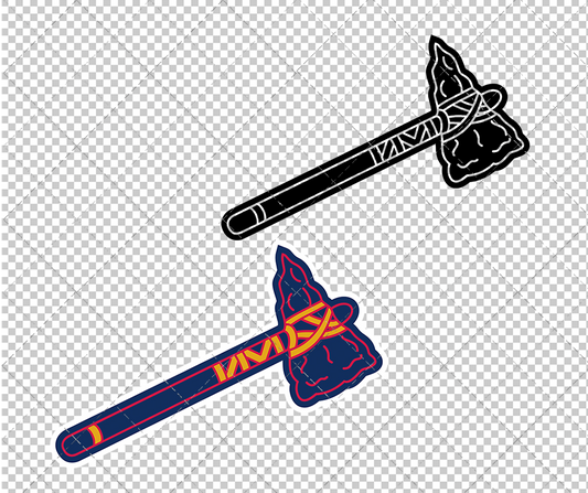 Atlanta Braves Alternate 2017, Svg, Dxf, Eps, Png - SvgShopArt