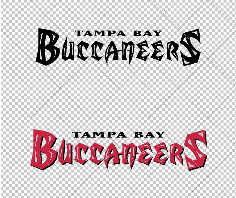 Tampa Bay Buccaneers Wordmark 1997 003, Svg, Dxf, Eps, Png - SvgShopArt