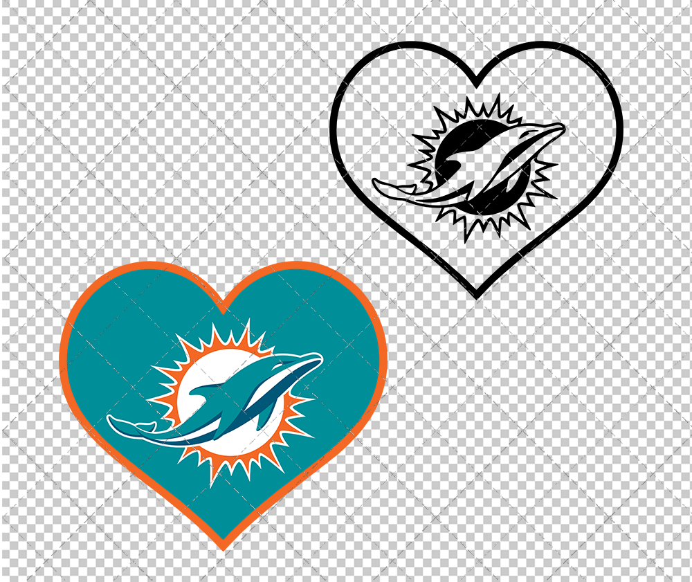 Miami Dolphins Concept 2018, Svg, Dxf, Eps, Png - SvgShopArt