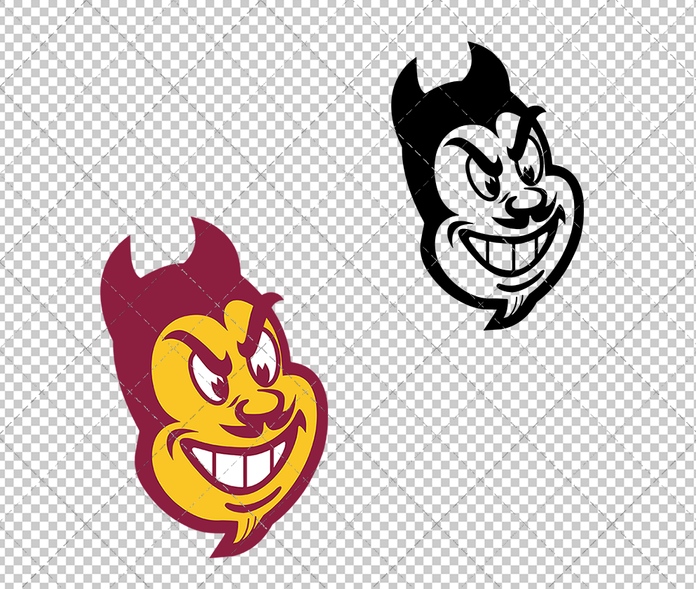 Arizona State Sun Devils Alternate 2011 002, Svg, Dxf, Eps, Png - SvgShopArt