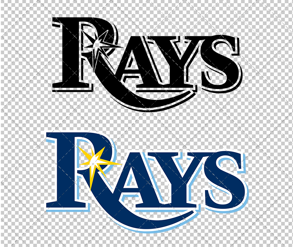 Tampa Bay Rays 2019, Svg, Dxf, Eps, Png - SvgShopArt