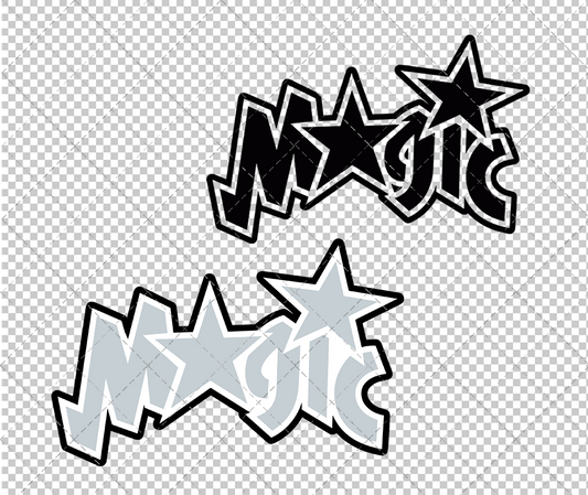 Orlando Magic Jersey 1998 002, Svg, Dxf, Eps, Png - SvgShopArt