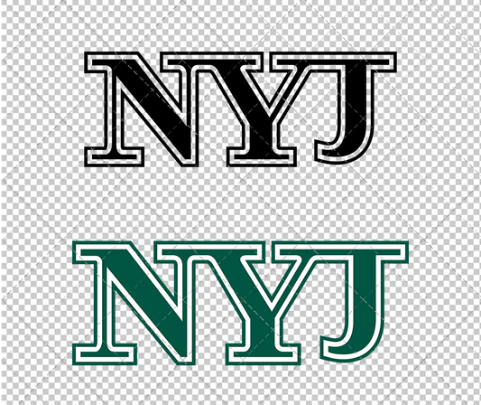 New York Jets Alternate 1998 002, Svg, Dxf, Eps, Png - SvgShopArt