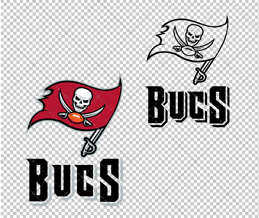 Tampa Bay Buccaneers Alternate 2020 005, Svg, Dxf, Eps, Png - SvgShopArt