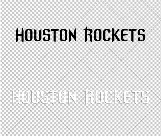 Houston Rockets Wordmark 2003 002, Svg, Dxf, Eps, Png - SvgShopArt